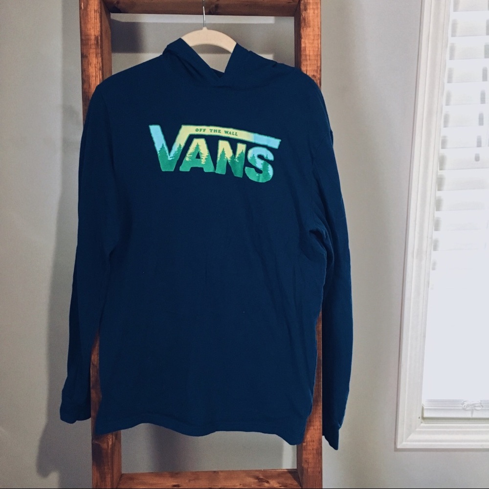 Vans long sleeve hooded T-shirt